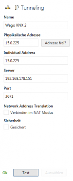KNX-Schnittstelle 1